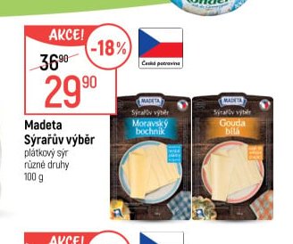 Madeta Sýrařův výběr