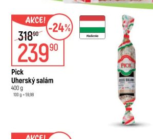 Pick Uherský salám 400g