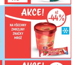 Na všechny zmrzliny značky Mrož