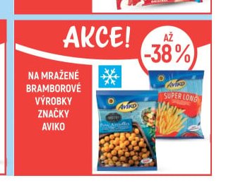 Na mražené bramborové výrobky značky Aviko