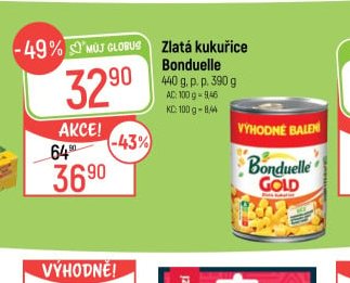 Zlatá kukuřice Bonduelle