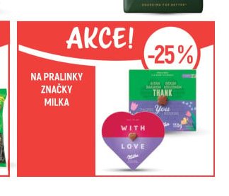 Pralinky značky Milka