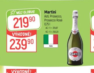 Martini Asti, Prosecco, Prosecco Rosé
