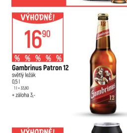 Gambrinus Patron 12