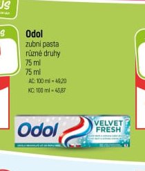 Odol zubní pasta