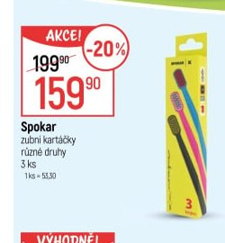 Spokar zubní kartáčky