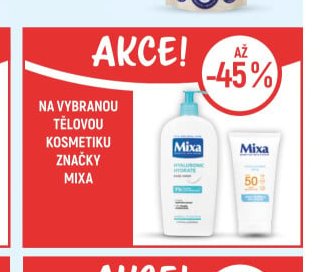Mixa tělová kosmetika