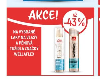 Wellaflex laky na vlasy a pěnová tužidla