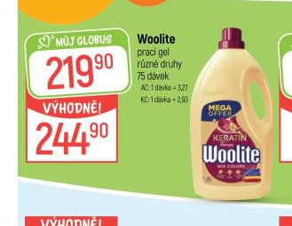 Woolite prací gel