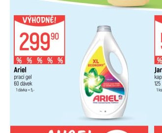 Ariel prací gel