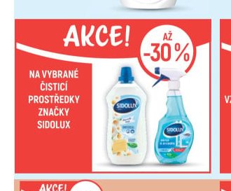 Sidolux čisticí prostředky