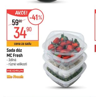 Sada dóz MC Fresh