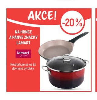 Na hrnce a pánve značky Lamart