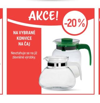 Na vybrané konvice na čaj