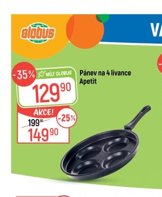 Pánev na 4 lívance Apetit