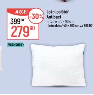 Ložní polštář Antibact