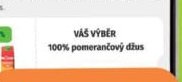 100% pomerančový džus