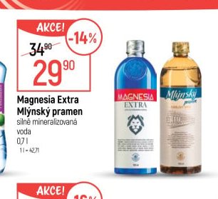 Magnesia Extra Mlýnský pramen