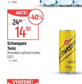 Schweppes Tonic