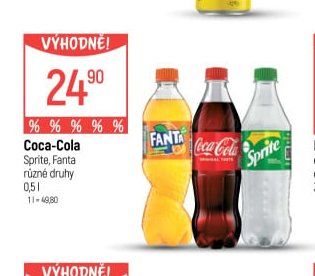 Coca-Cola, Fanta, Sprite