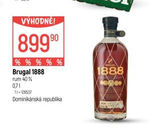 Brugal 1888 rum