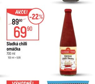 Sladká chilli omáčka