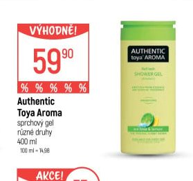Authentic Toya Aroma sprchový gel