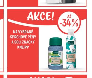 Sprchové pěny a soli Kneipp