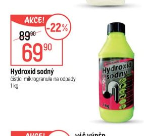 Hydroxid sodný čisticí mikrogranule