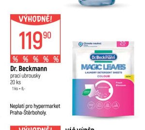 Dr. Beckmann prací ubrousky
