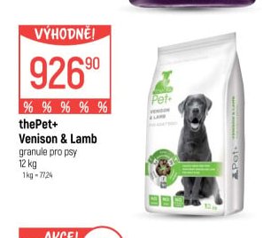 thePet+ Venison & Lamb granule pro psy
