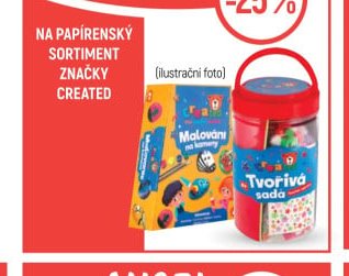 Sortiment značky Created