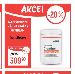 Sportovní výživa značky GymBeam