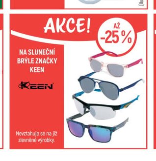 Sluneční brýle značky Keen