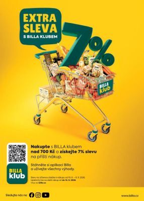 aktuální leták BILLA 2.9.2026-8.9.2026