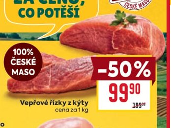 Vepřové řízky z kýty