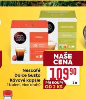 Nescafé Dolce Gusto Kávové kapsle