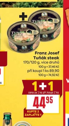 Franz Josef Tuňák steak