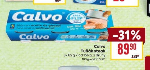 Calvo Tuňák steak