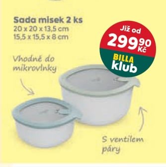 Sada misek 2 ks
