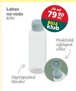 Lahev na vodu 0,75 l