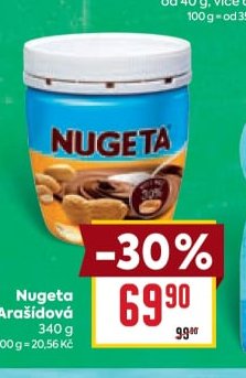 Nugeta Arašídová 340 g