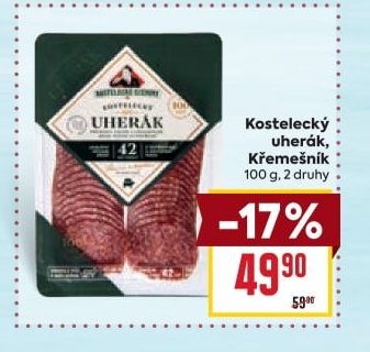 Kostelecký uherák, Křemešník