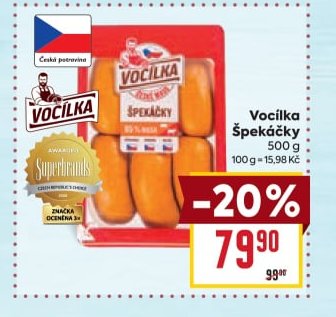 Vocílka Špekáčky