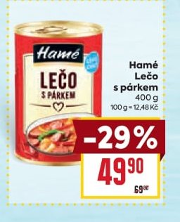 Hamé Lečo s párkem