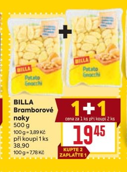 BILLA Bramborové noky