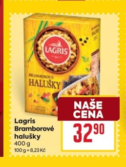 Lagris Bramborové halušky