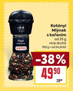 Kotányi Mlýnek s kořením