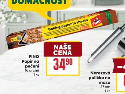 FINO Papír na pečení