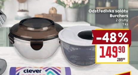 Odstředivka salátu Burchers